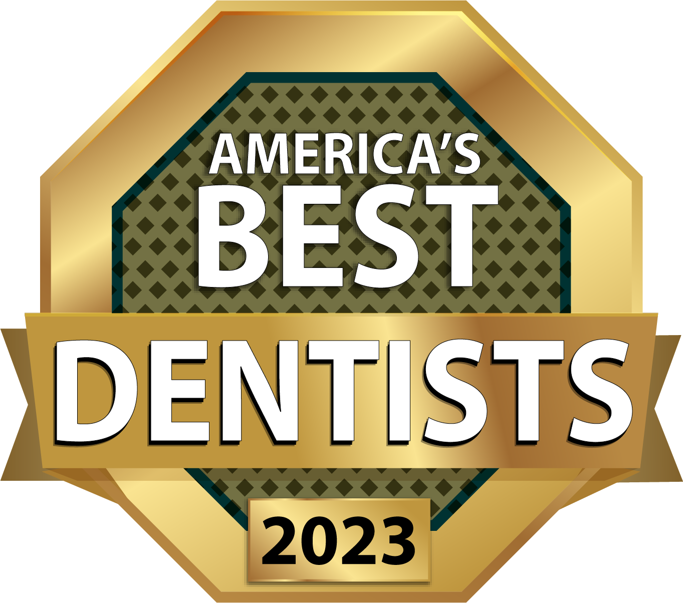 America's Best Dentists 2023 Dentist OCTAGONAL