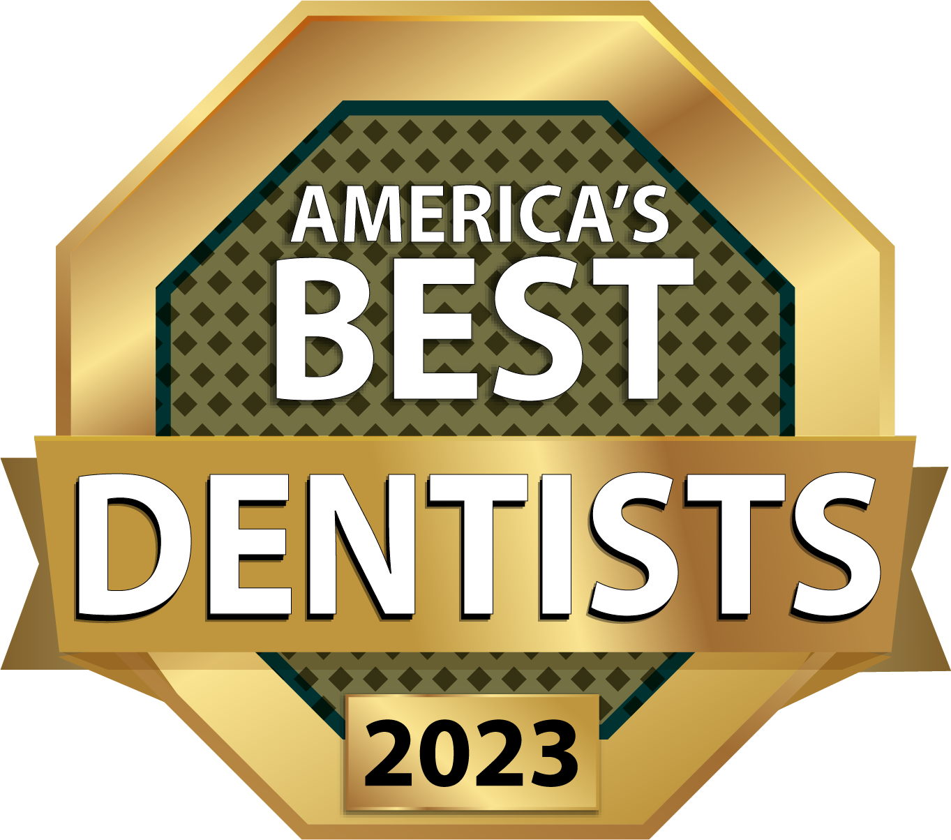 America's Best Dentists 2023 Dentist OCTAGONAL