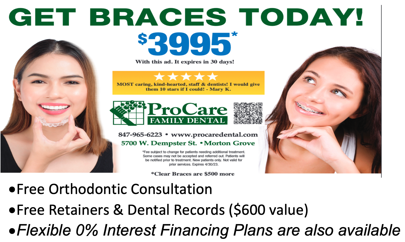 Clear Braces Morton Grove IL, Straighten Teeth