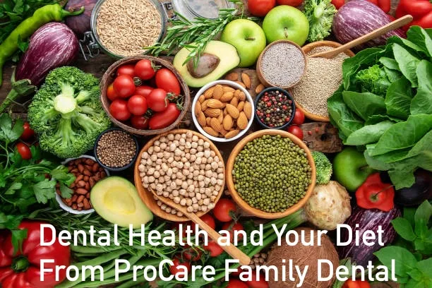 Healthy fruits and vegetables promoting dental health &ndash; ProCare Family Dental