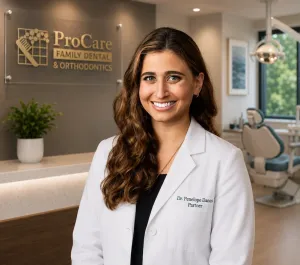 Dr. Penelope Danos, partner dentist at ProCare Family Dental in Morton Grove, IL