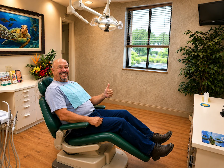 Senior adult representing comfortable dental care for older patients at ProCare Family Dental in Morton Grove, Illinois.
